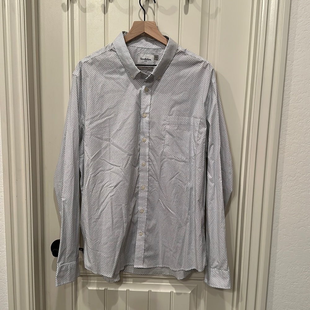 Black/White Goodfellow Button Down XXL